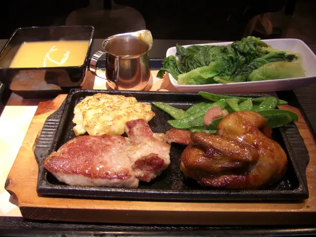 沒有味道的豬扒拼燒春雞餐