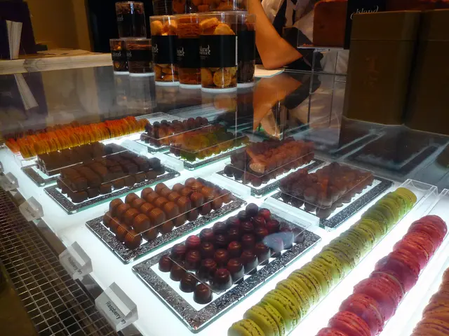 琳瑯誘人的甜點櫃