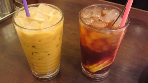 凍咖啡 & 凍檸茶
