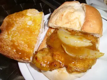 咖喱豬扒軟嫩多汁