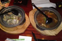 清酒煮蚬, 鱼次汤