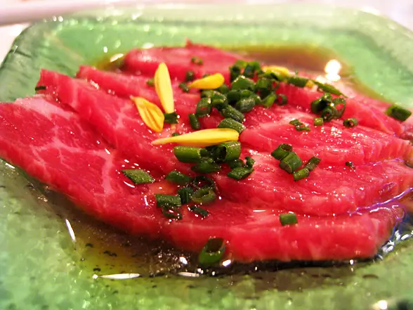 全晚焦點：鹿兒島牛肉刺身