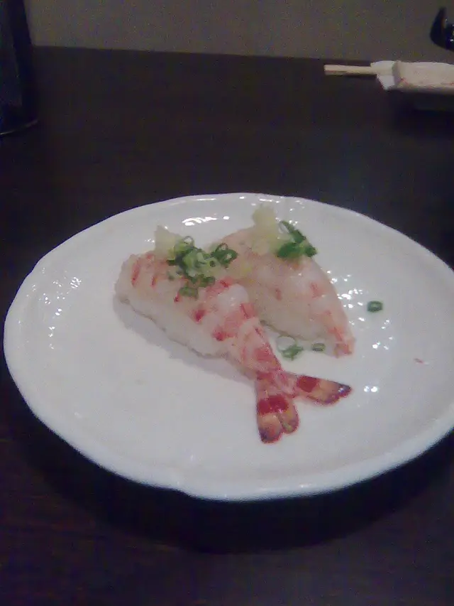 新嘗試既花竹蝦壽司（讚！）