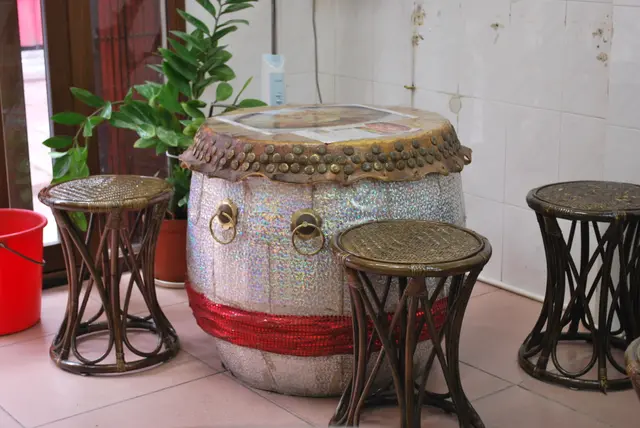 內裡其中一張檯~我覺得好似『花師奶』~哈哈