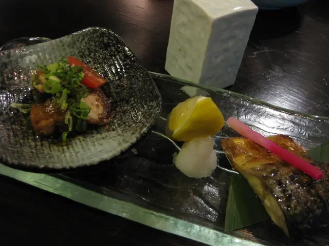 Beef Roll w/ Tofu + Grilled Mackerel