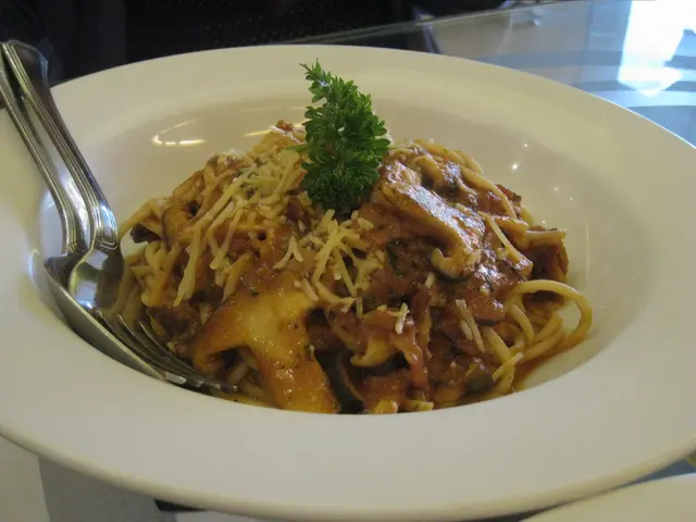 煙肉磨菇意大利粉