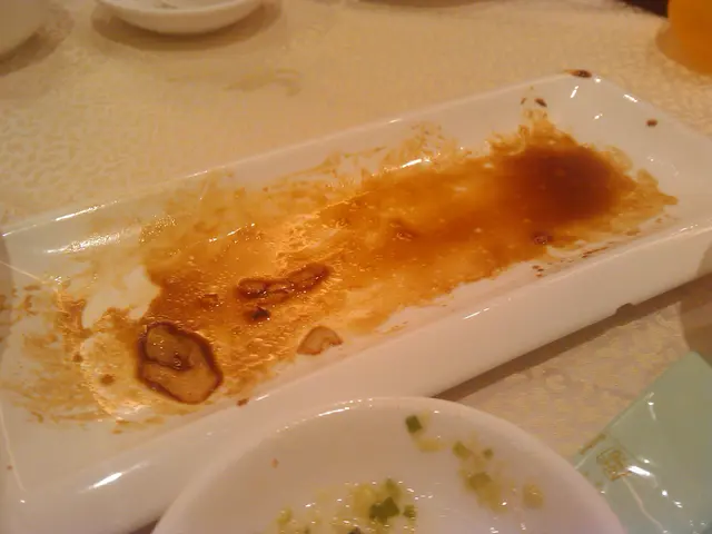 牛肉搶分, 一放下, 來不及拍照已被吃光!