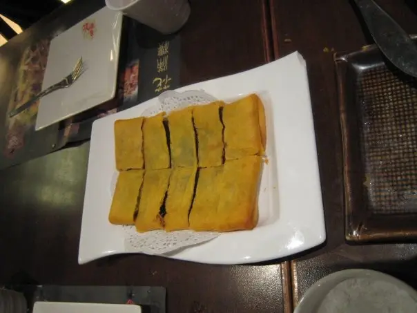 甜點二: 豆沙餡餅兒