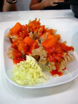 甜酸菊花球