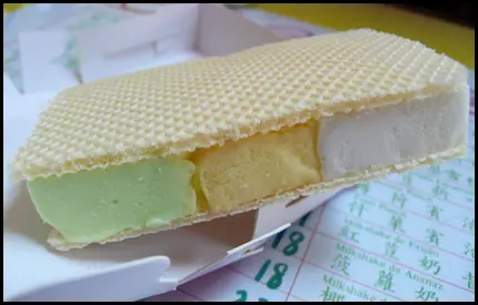 雪糕三文治 威化餅太淋