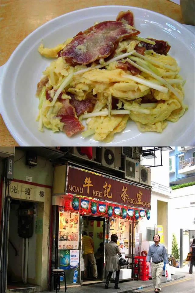 韭黃及炒蛋都好食; 叉燒麻麻