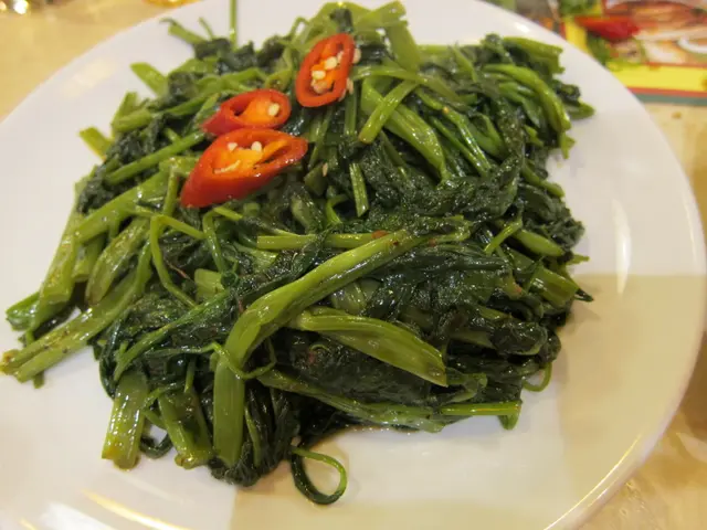 馬拉盞炒通菜 