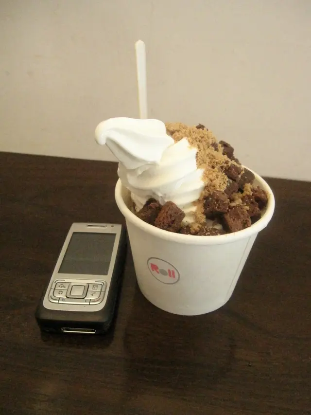真係好大杯咖！加crumbles食堅正！