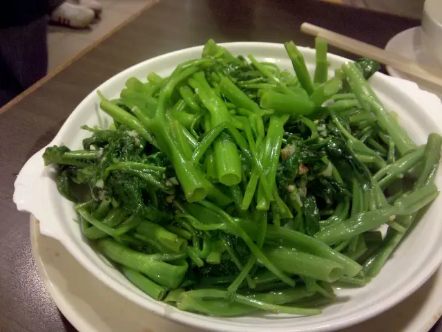蝦醬炒通菜：OK啦！