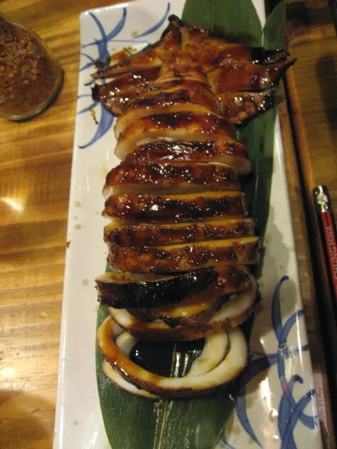 汁燒原隻魷魚筒