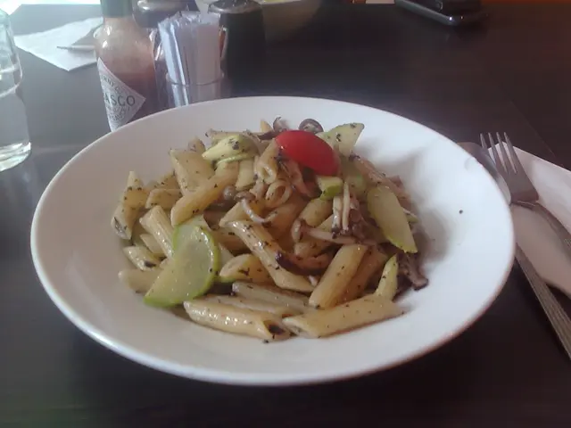 黑橄欖醬炒雜菌長通粉