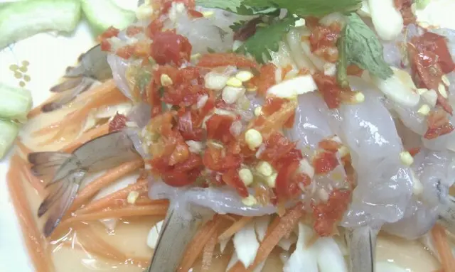 生蝦刺身