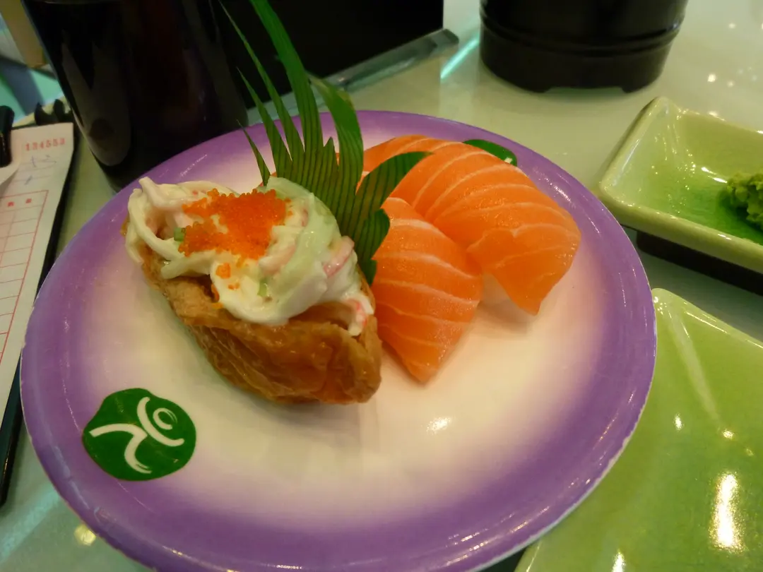 元绿寿司的食评 – 香港上水新都广场的日本菜