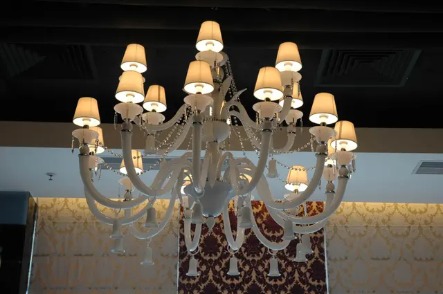 美麗的古典吊燈