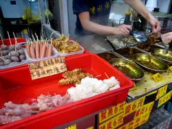 A couple of Options & Indo Noodles & Cuttlefish