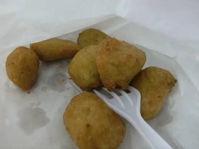 炸西蘭花芝士球,一流