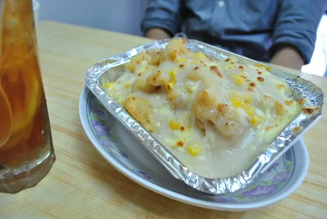 芝士粟米魚柳焗飯