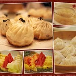 生煎飽, 上海小籠飽 , 酒釀丸子, 果盆