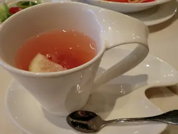 熱蜜桃果茶
