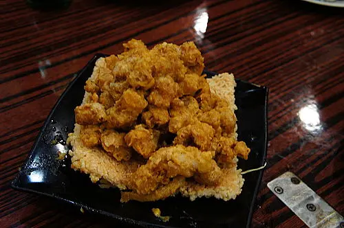 黃金雞軟骨拼鮮魷