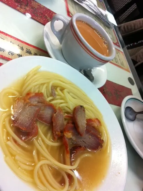 叉燒意粉