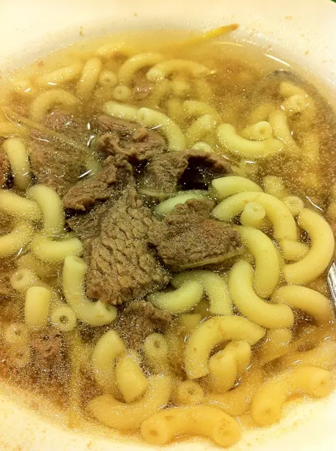 好味薑絲牛通，牛肉好食好有牛味，正