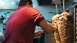 老闆批肉中