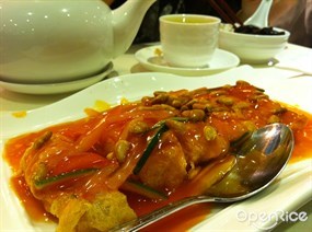 糖醋松子魚 - Gaia Veggie in Tsuen Wan 
