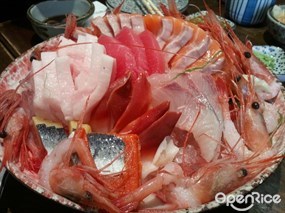 三文魚好味及夠新鮮，其餘都ok - 中環的大喜屋日本料理