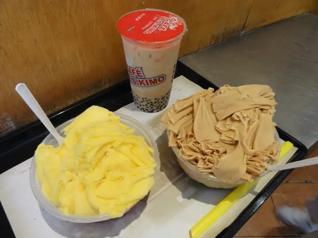 台灣綿綿冰、珍珠奶茶