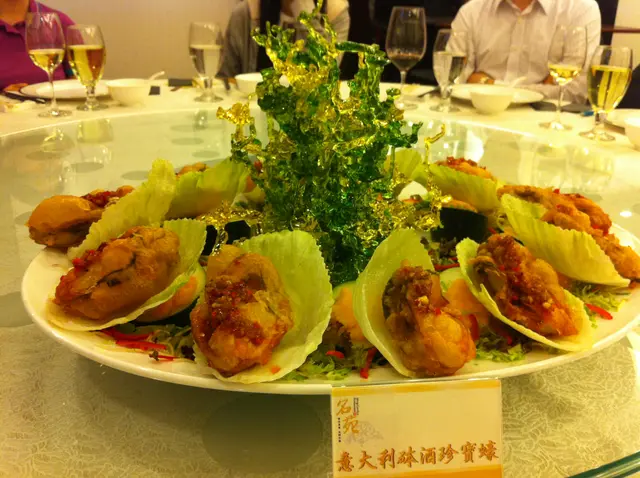 意大利砵酒焗珍寶蠔