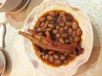 無味道的鮑汁雞腳
