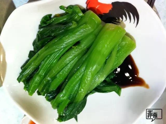 油菜 (跟招牌雲吞麵餐)