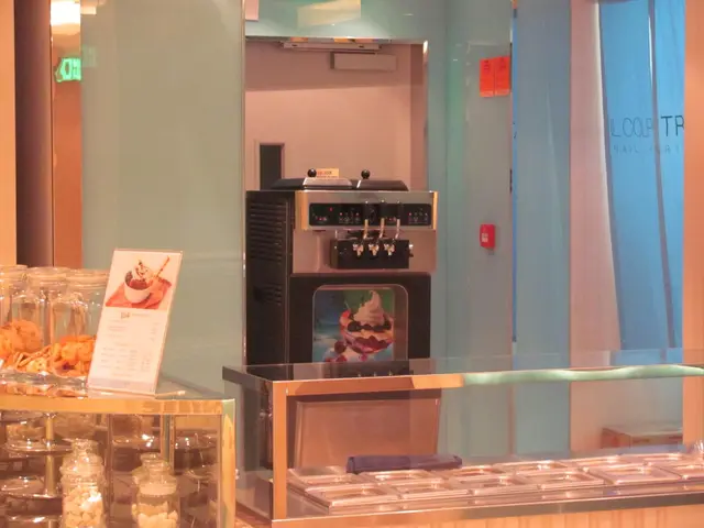 店家的冰乳酪機