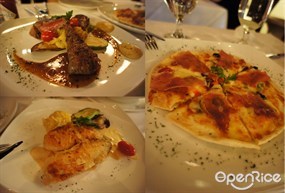 Lamb (T), Fish Fillet (B) &amp; Pizza (R) - 尖沙咀的Okapi
