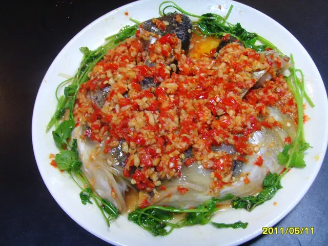 刴椒蒸大魚頭