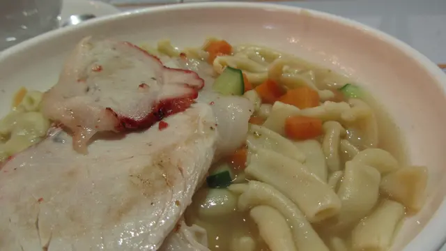 雜菜火腿手製通粉