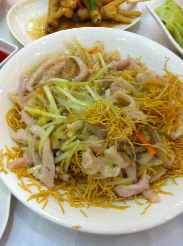 肉絲抄麵