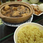 招牌肉骨茶 (中煲) + 雞油飯