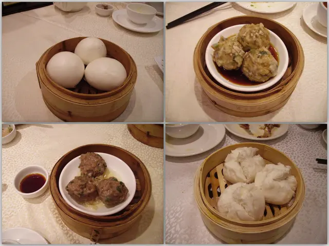 食物:香麻流沙飽,時菜鯪魚球,鮮竹牛肉球,菰粒雞飽仔