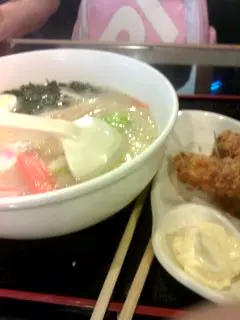 正！好彈牙的拉麵，ｄ蝦好大隻好好味！