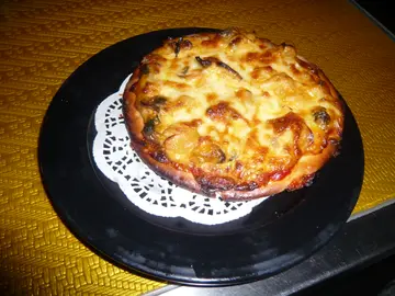 略为㶶的千岛海鲜Pizza