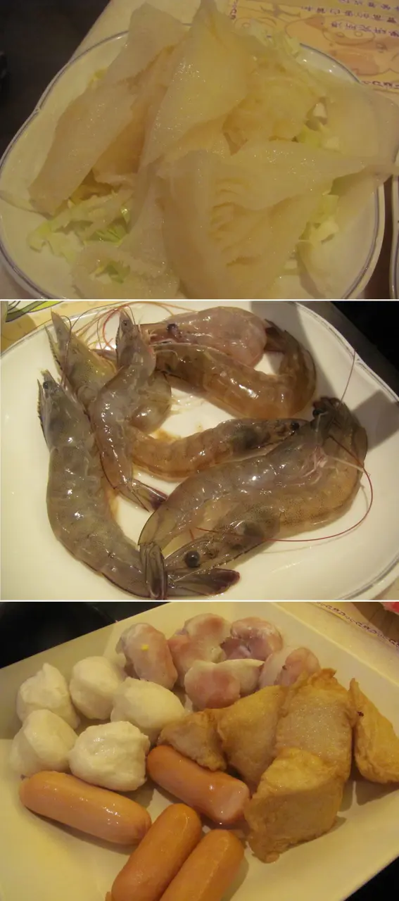 牛柏葉「那」得很；蝦有點霉；熟食及餃類
