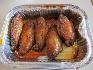 不知是否送錯了的香辣雞翼