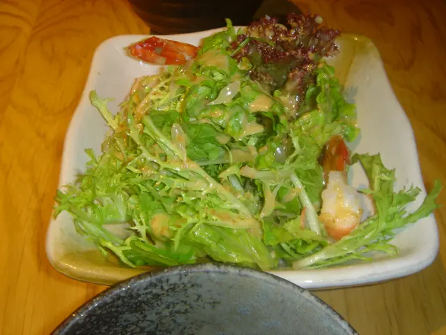 日式柚子大蝦沙律